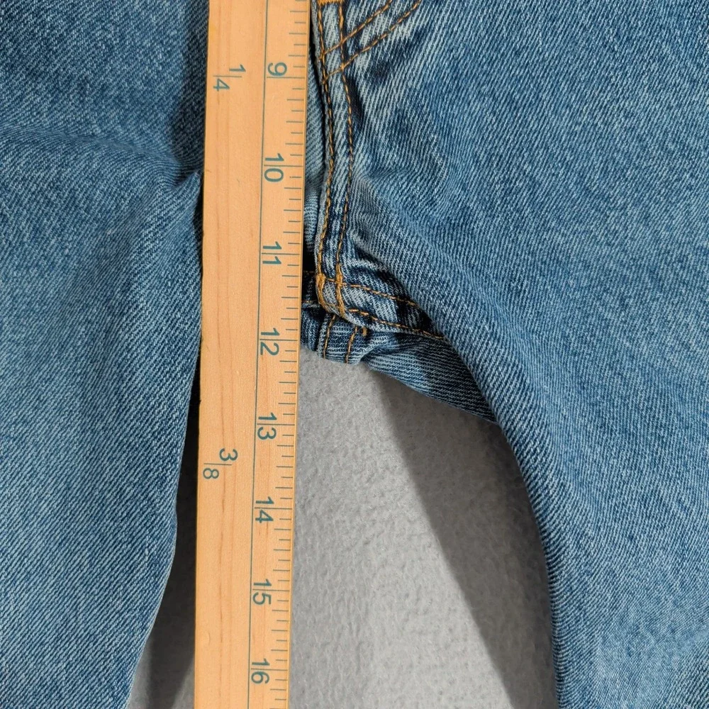Levi's 505 Jeans Mens 36x29 Blue Regular Fit Straight Leg Denim Casual Everyday